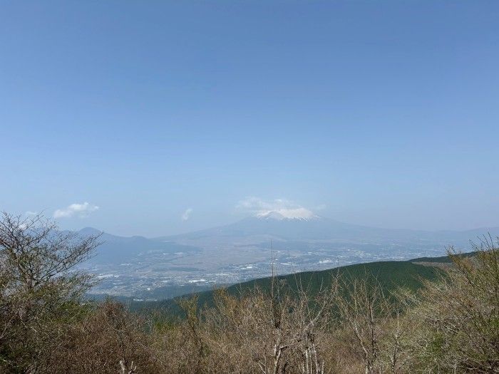 箱根ランフェス_道中の景色_富士山