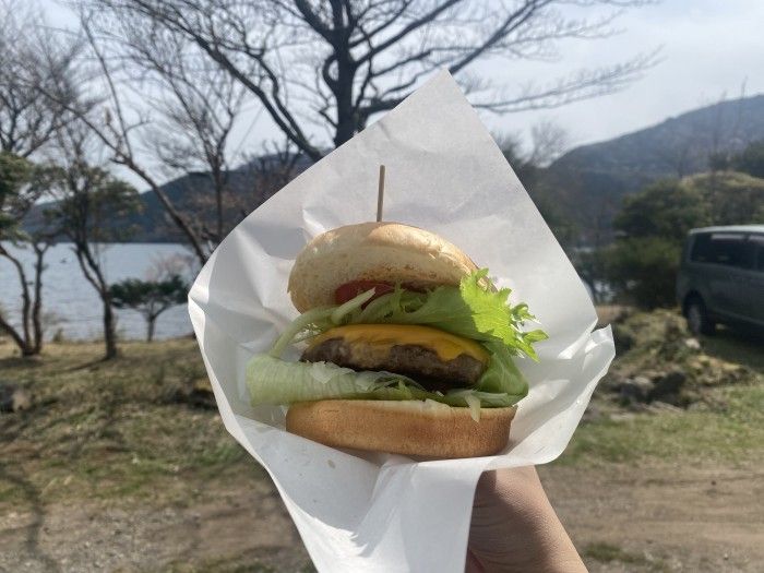 箱根ランフェス_ハンバーガー