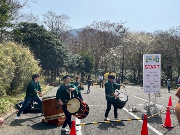 箱根ランフェス_スタート地点の様子
