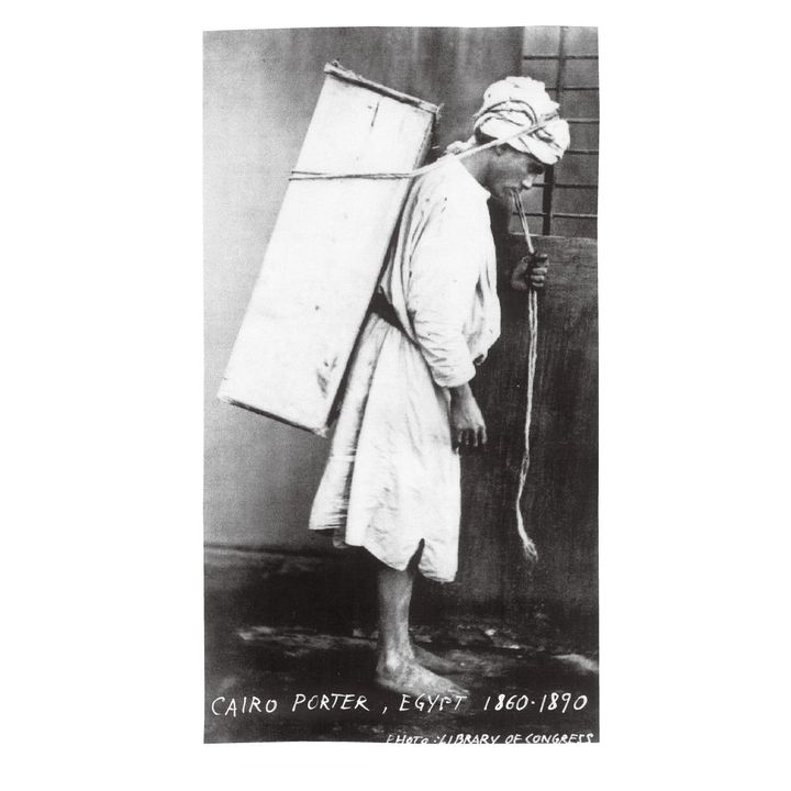 人間のものの運び方の写真