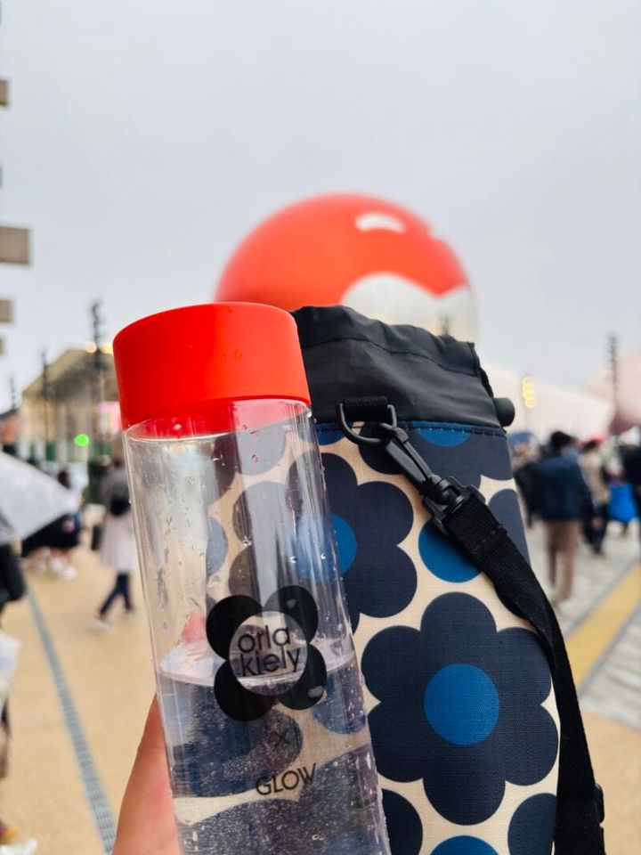 GLOW7月号付録 オーラ・カイリーのドリンクボトル