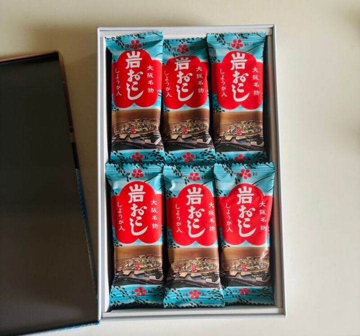 しょうがの味がきいた大阪おこし