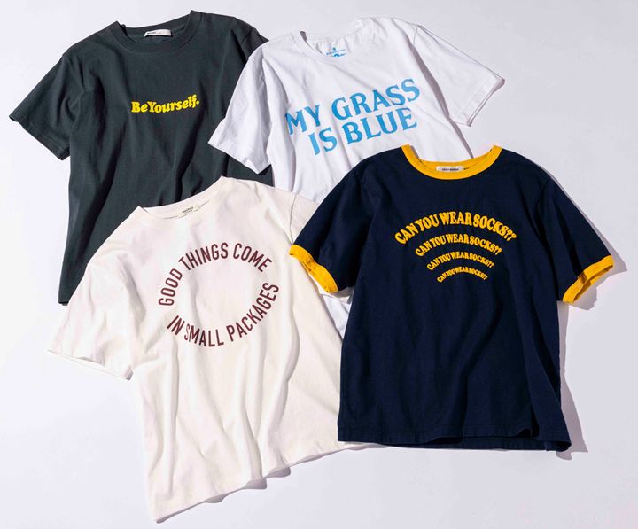 みんなに「いいでしょ！」ってアピールしたくなるおしゃれなTシャツコレクション