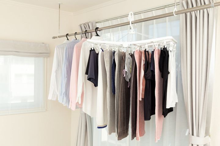 洗濯物を上手に部屋干しするコツは？（画像はイメージ）