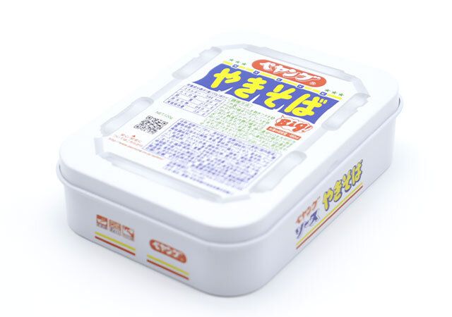 モノマックス付録ペヤング文具セット缶ケース