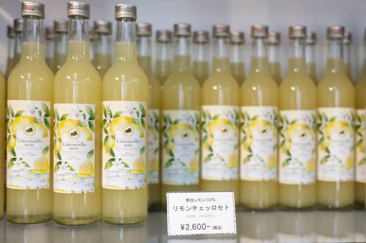 瀬戸内レモンのリモンチェッロ