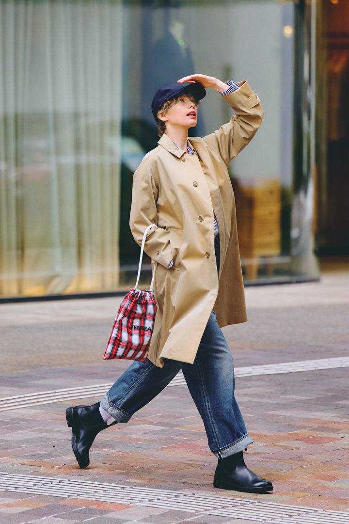 間違いなく一生もの。梅雨時は高機能コートを纏って【本日のFUDGE GIRL-6月12日】