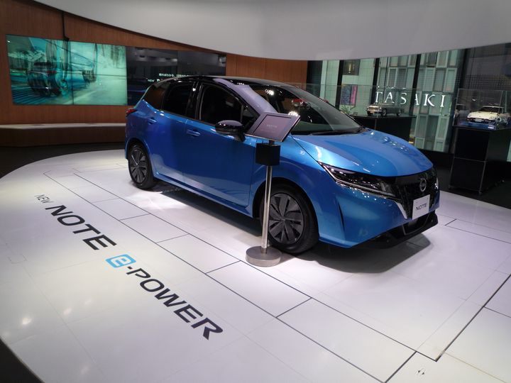 e-POWER専用車の「ノート」（前期型）