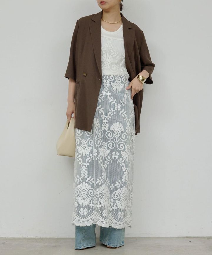 画像: 「レースキャミワンピース」￥28,600 出典：ガリャルダガランテ