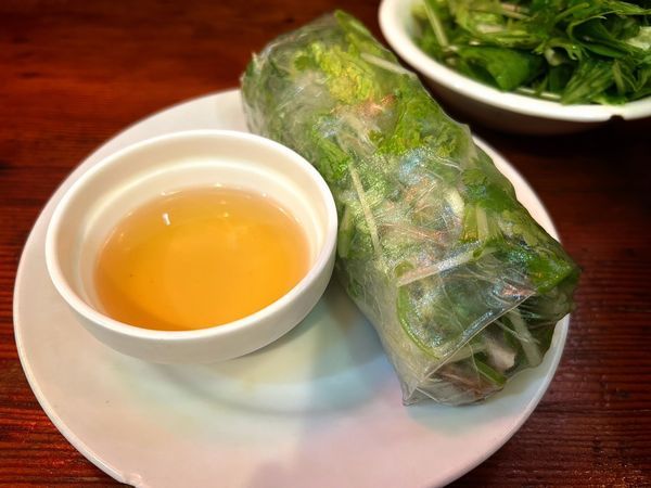 ベトナム料理「シンチャオ」の生春巻き