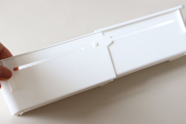 伸縮収納トレー サイズ調整