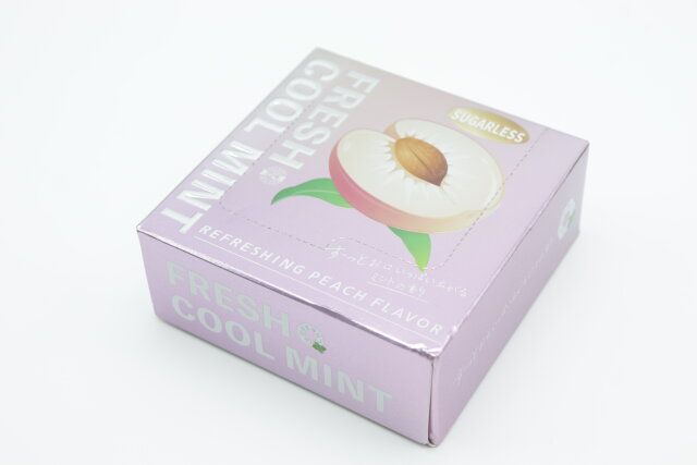 ダイソーのFRESH COOL MINTのもも