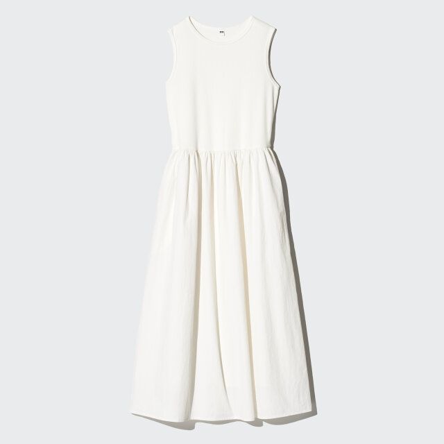 ユニクロのコンビネーションワンピース