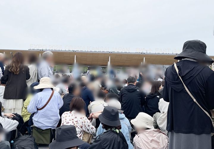 持って行って大正解！“折りたたみ椅子”が大活躍【万博レポ】