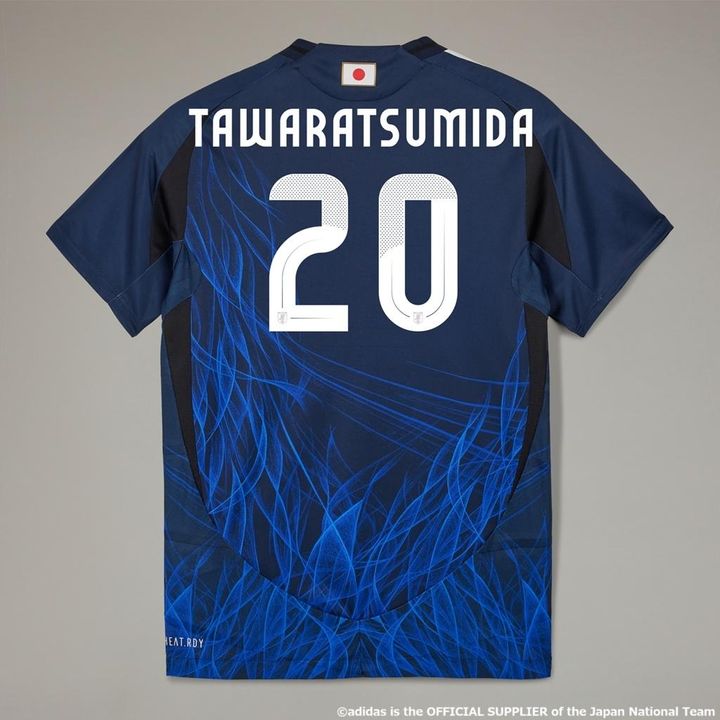 ありがとうadidas！日本代表デビューの21歳、「TAWA RATSUMIDA」なコスパ最強ユニがいつでも購入可能に