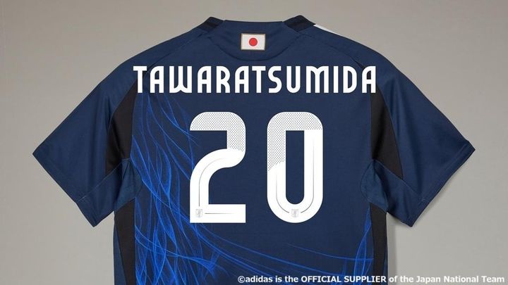 ありがとうadidas！日本代表デビューの21歳、「TAWA RATSUMIDA」なコスパ最強ユニがいつでも購入可能に