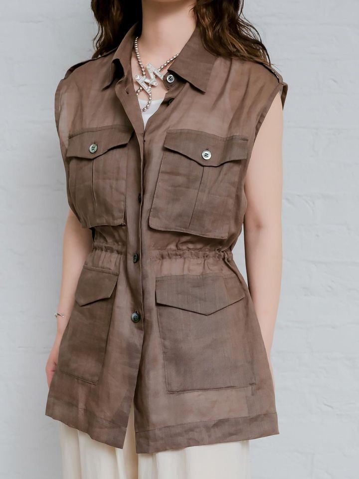 画像: 夏でも使えるリネンジレ