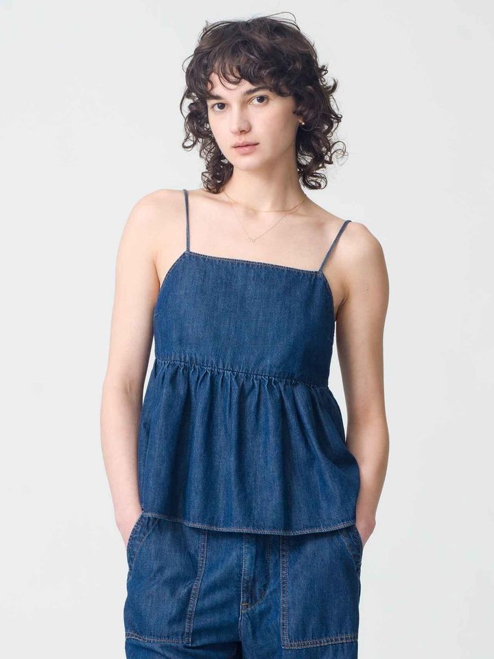 画像: 「デニムキャミ」￥23,100※2025年6月中旬頃発売予定 出典：RHC ロンハーマン