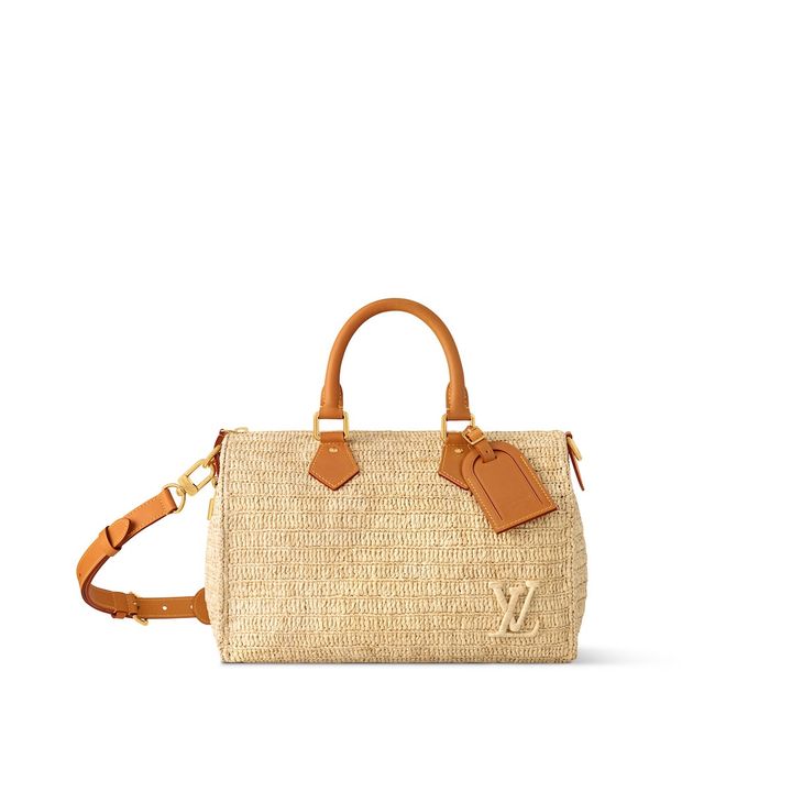 【ラフィア素材で夏気分満載♪】Louis Vuitton ハンドバッグ ルイ・ヴィトン」新作メンズバッグ登場！ 夏らしい風合いが
