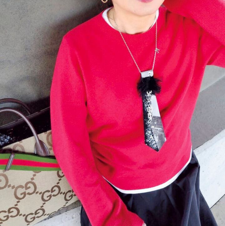 マニッシュな着こなしに！