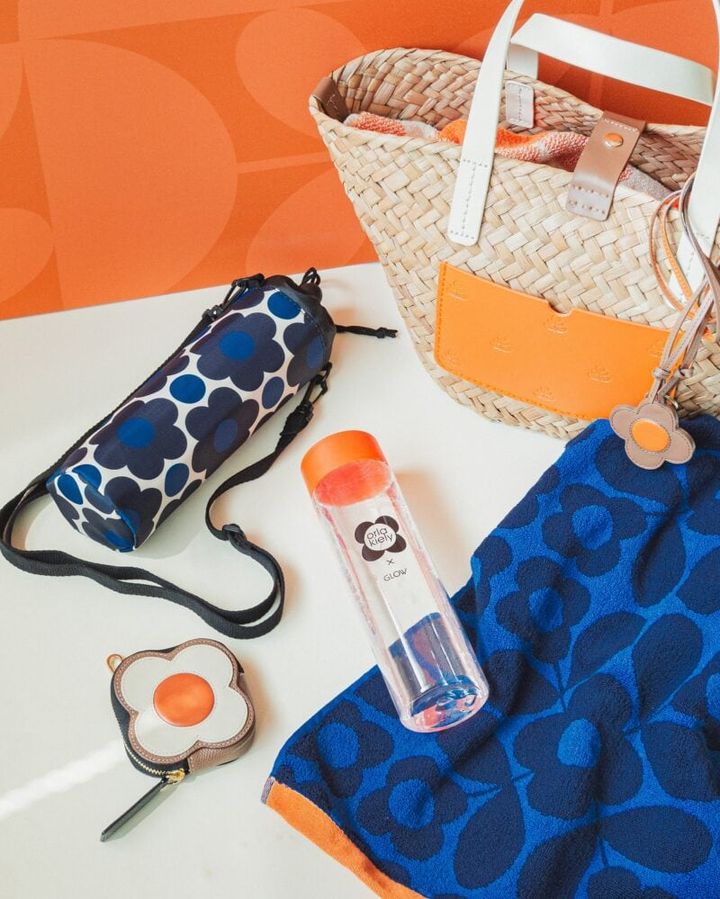 本誌付録保冷保冷ボトルケース ロゴ入りクリアボトル（水筒）