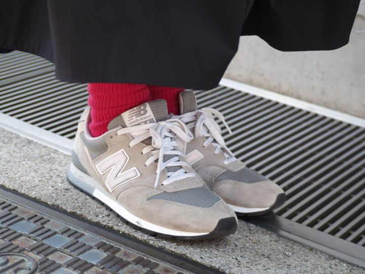 ピンクのソックス