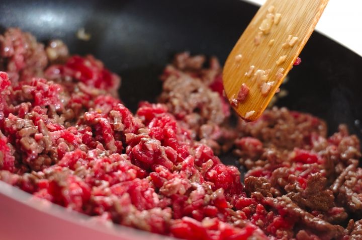 ナスの中華風キーマカレーの作り方2