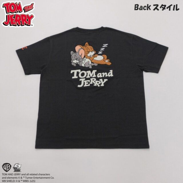 しまむらのトムとジェリーサガラ刺繍Tシャツ2