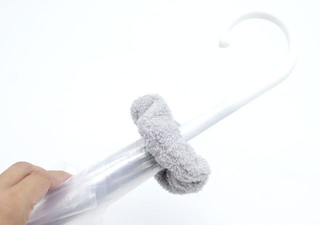 ダイソーの傘用シュシュは目印におすすめ