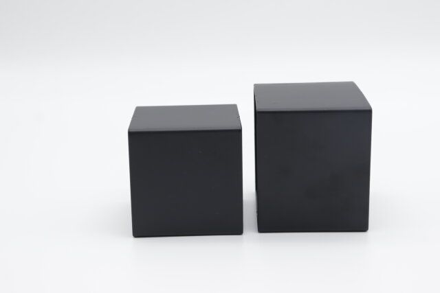 ダイソー アイアンインテリア収納（キューブ形） 側面