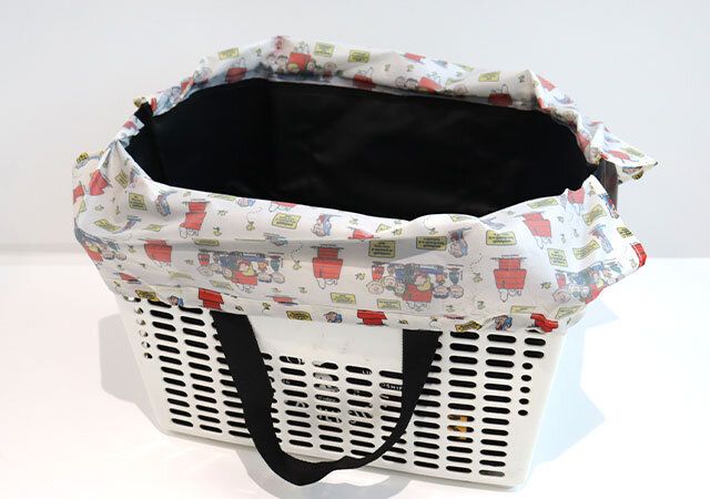スヌーピーレジカゴトートバッグスーパーかご