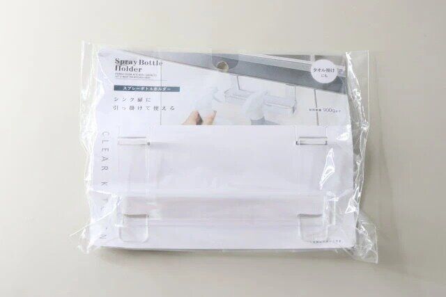 ダイソーのスプレーボトルホルダーのパッケージ