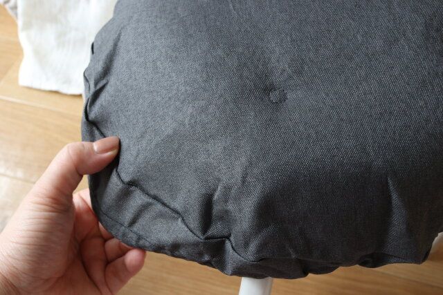 丸椅子カバー クッション 装着