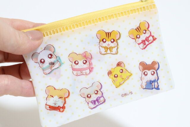 ダイソー フラットポーチ HM リボン デザイン