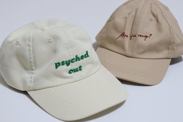 刺繍ロゴキャップ コットンキャップ（ベーシック） デザイン