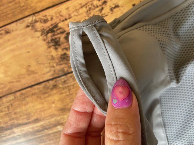 3COINS UV冷感スポーツフェイスネックカバー 耳にかける箇所