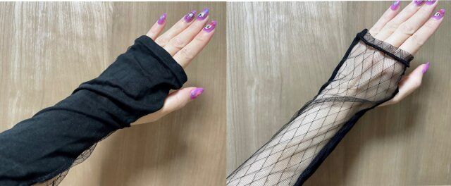 3COINS UVリバーシブルアームカバー