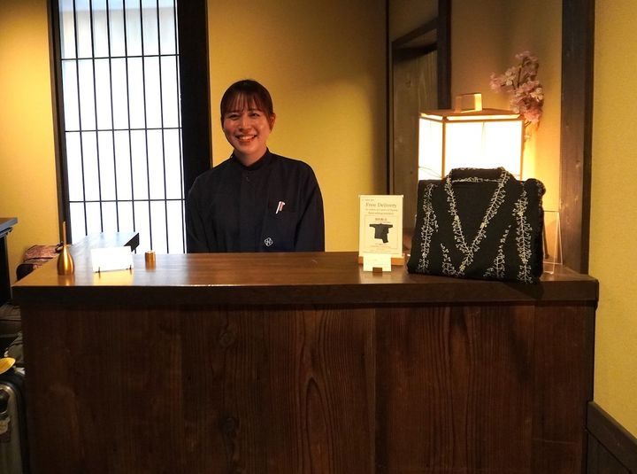 明るい笑顔のスタッフが迎えてくれます