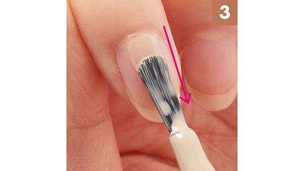 【3】すーっとまっすぐ引く