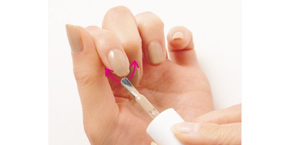 4.もう一度塗り重ねて発色をよく