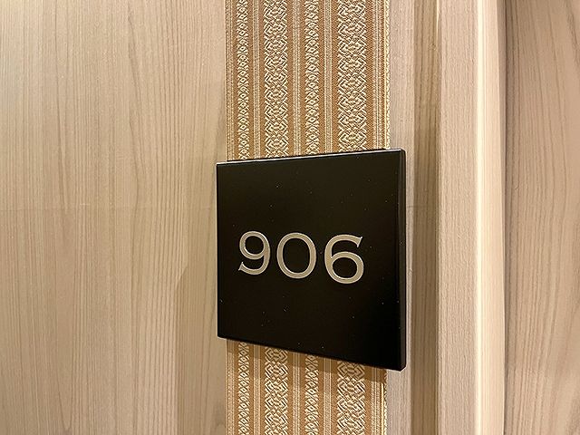 各部屋のナンバープレート