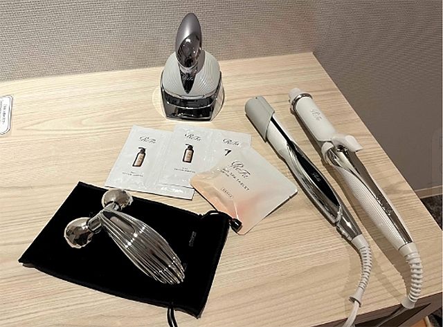 ストレートアイロン、カールアイロン、ヘッドスパ、美容ローラー、シャンプー＆トリートメント、入浴剤