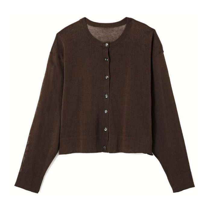 アンフィーロの短丈カーディガン
