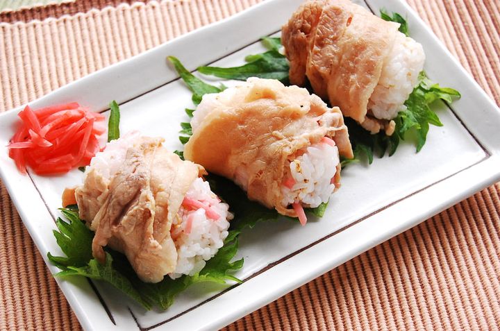 肉巻きおにぎり