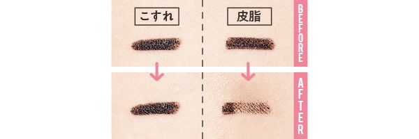 こすれ・皮脂に強い？／キャンメイク クリーミータッチ ライナー 01