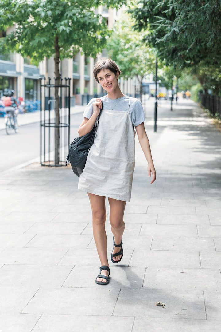 デニムやホワイトを取り入れた、初夏っぽいコーデが続々登場！【ロンドンガールの一週間コーデ】