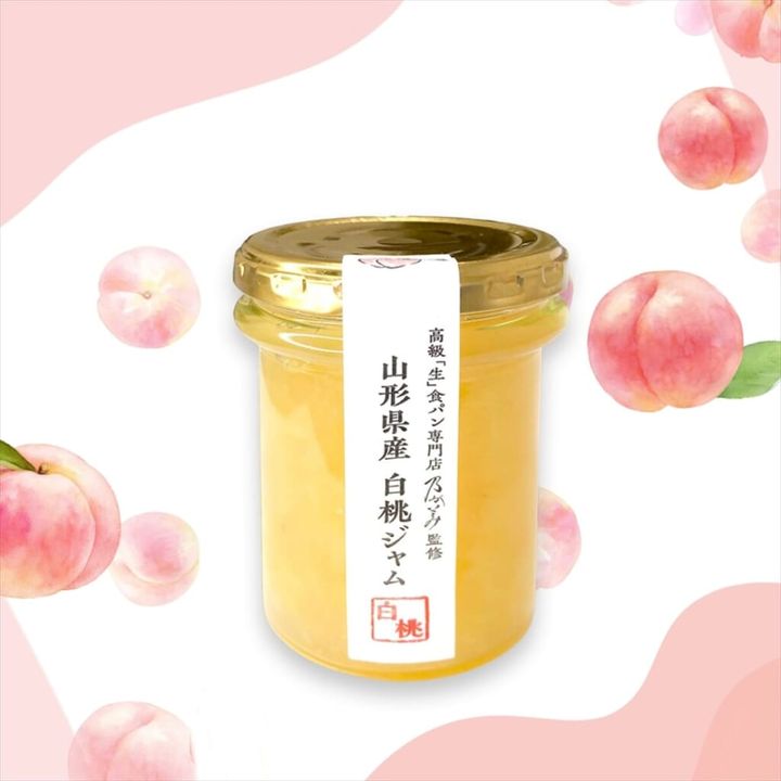 乃が美 白桃ジャム アイキャッチ