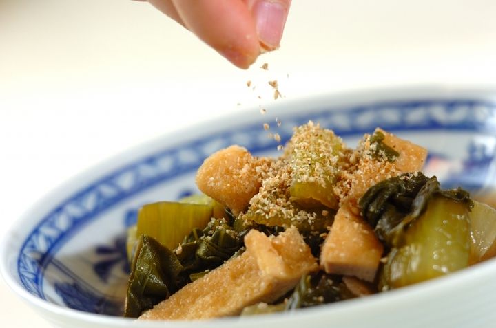 チンゲン菜の煮びたしの作り方2