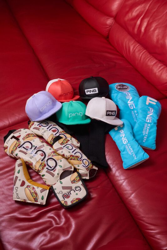 遊び心満載のヘッドカバー