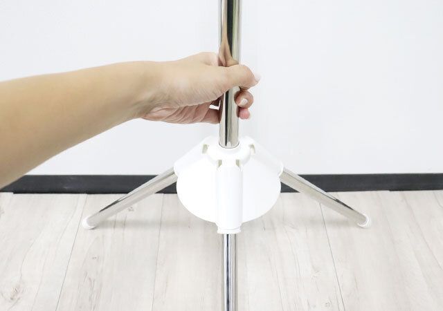 ダイソー パラソル洗濯物干しスタンド 組み立て